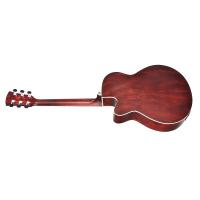 Soundsation Saguaro HW-CE RD Red Chitarra Acustica Elettrificata_2