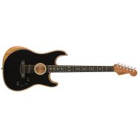 Fender American Acoustasonic Stratocaster EB BLK Black MADE IN USA Chitarra_1