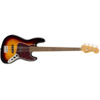 Squier Classic Vibe 60s Jazz Bass Fretless LRL 3TS Basso Elettrico_1