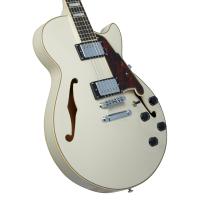 D'Angelico Premier SS Champagne (Stopbar tailpiece) Chitarra Semiacustica - ULTIMO PEZZO_4
