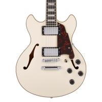 D'Angelico Premier Mini DC Champagne Chitarra Semiacustica - ULTIMO PEZZO_4