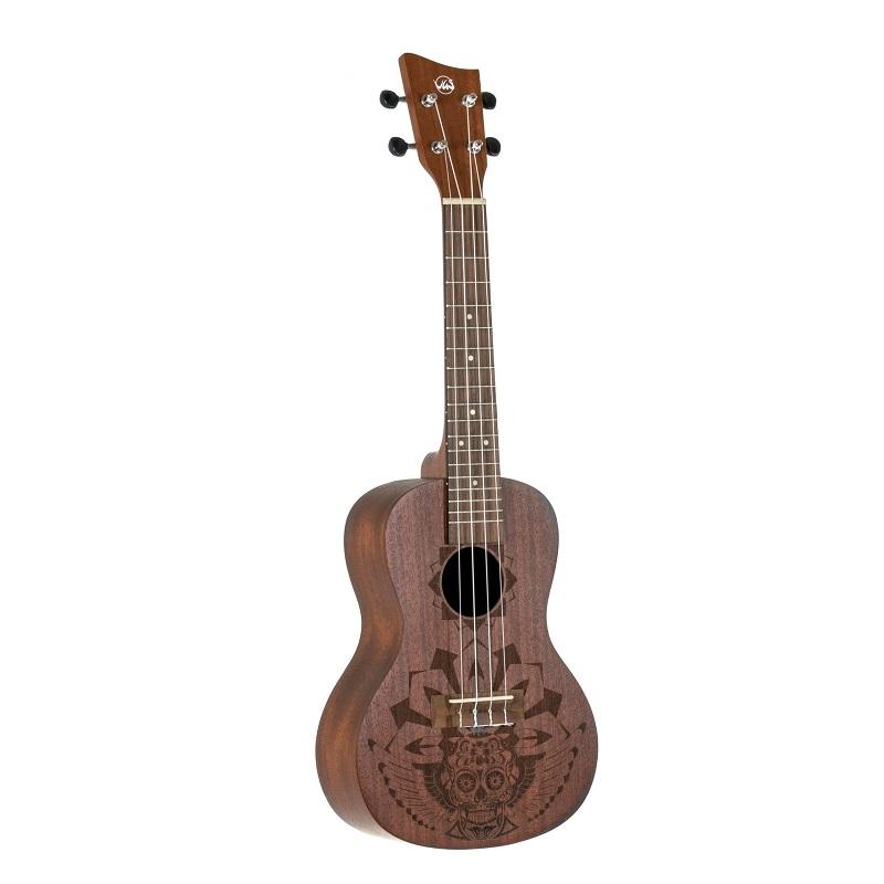 KT CO Mexico Ukulele Concert con Gig bag inclusa