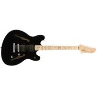 Fender Squier Affinity Starcaster MN BLK Black Chitarra Semiacustica_1