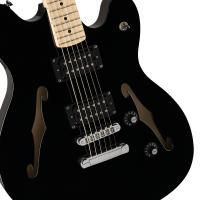 Fender Squier Affinity Starcaster MN BLK Black Chitarra Semiacustica_3