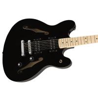 Fender Squier Affinity Starcaster MN BLK Black Chitarra Semiacustica_4