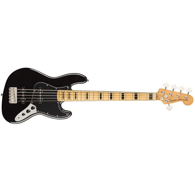 Fender Squier Classic Vibe '70s Jazz Bass V MN BLK Basso Elettrico 5 Corde