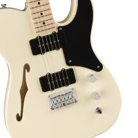 Fender Squier Paranormal Cabronita Telecaster Thinline MN OLW Olympic White Chitarra Elettrica_3