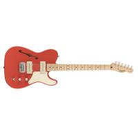 Fender Squier Paranormal Cabronita Telecaster Thinline MN FRD Fiesta Red Chitarra Elettrica