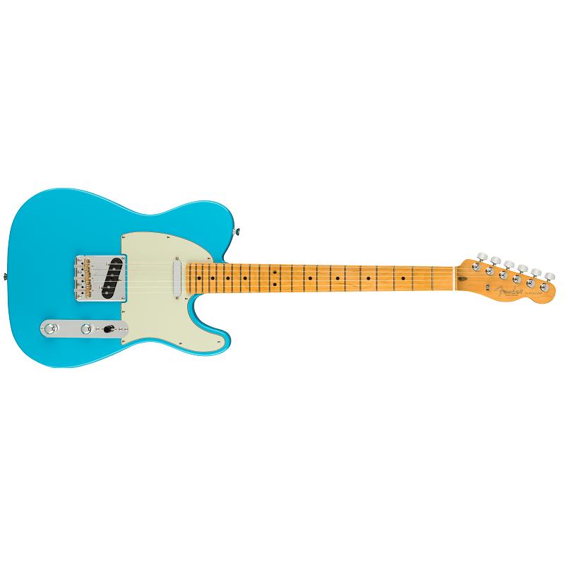 Fender Telecaster American Professional II MN MBL Miami Blue MADE IN USA 75th Anniversary Chitarra Elettrica