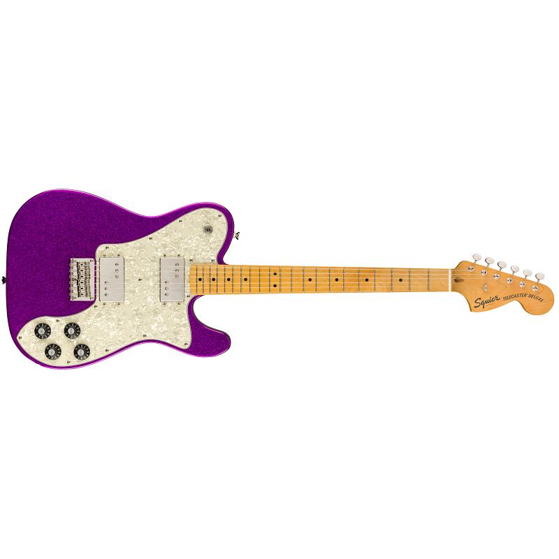 Fender Squier FSR Telecaster Classic Vibe 70S Deluxe MN PURP SP Purple Sparkle Chitarra Elettrica