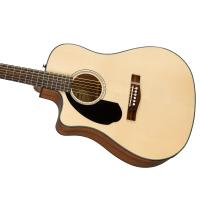 Fender CD 60SCE LH NAT WN Natural Chitarra Acustica Elettrificata Mancina NUOVO ARRIVO_3