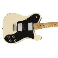 Fender Vintera Road Worn 70S Telecaster Deluxe OLW Olympic White Chitarra Elettrica_4