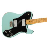 Fender Vintera Road Worn 70S Telecaster Deluxe DPB Daphne Blue Chitarra Elettrica_4