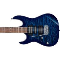 Ibanez GIO GRX70QAL TBB Transparent Blue Burst Chitarra Elettrica Mancina_2