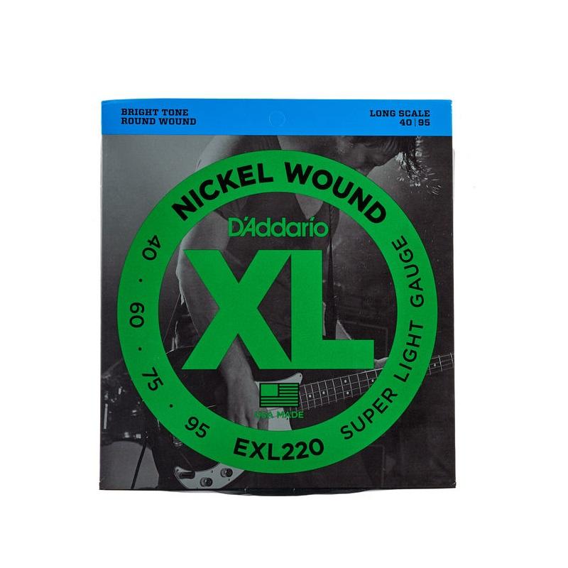 D'Addario EXL220 040-95 Muta di corde per basso elettrico 