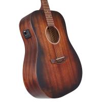 D'Angelico Premier Lexington LS Aged Mahogany Chitarra Acustica Elettrificata ULTIMO PEZZO_4