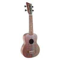 Manoa Seaside K-SO-BC Beach Club Ukulele Soprano con Gig bag inclusa