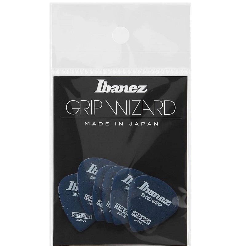 Ibanez PPA16XCG-DB Grip Wizard Sand Grip Extra Heavy Polyacetal Plettro