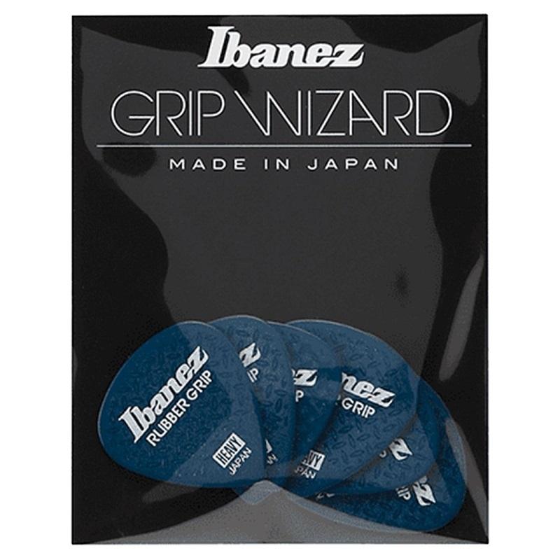 Ibanez PPA16HRG-DB Grip Wizard Rubber Grip Heavy Polyacetal Plettro
