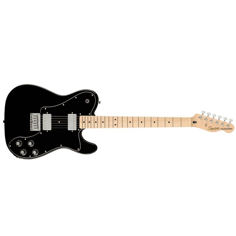 Fender Squier Affinity Telecaster Deluxe MN BPG BLK Black Chitarra Elettrica