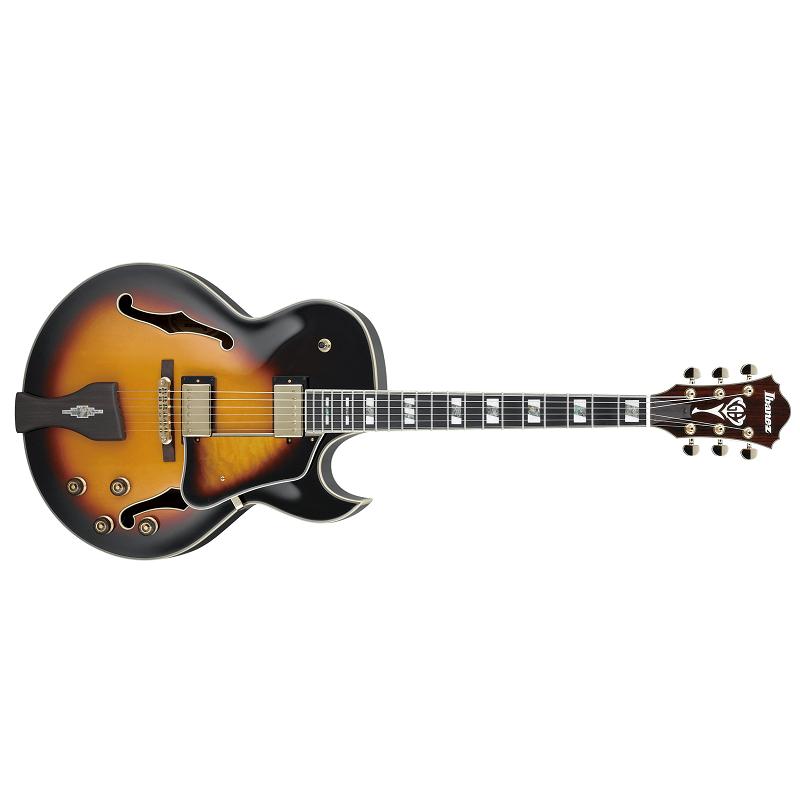 Ibanez LGB30 VYS Vintage Yellow Sunburst George Benson Signature Chitarra Semiacustica