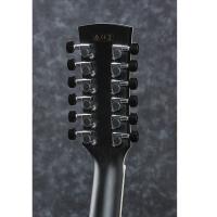 Ibanez AW8412CE WK Weathered Black 12 Corde Chitarra Acustica Elettrificata NUOVO ARRIVO_4