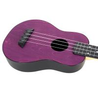 Flight TUS35 Travel Ukulele Purple Soprano con Borsa_3