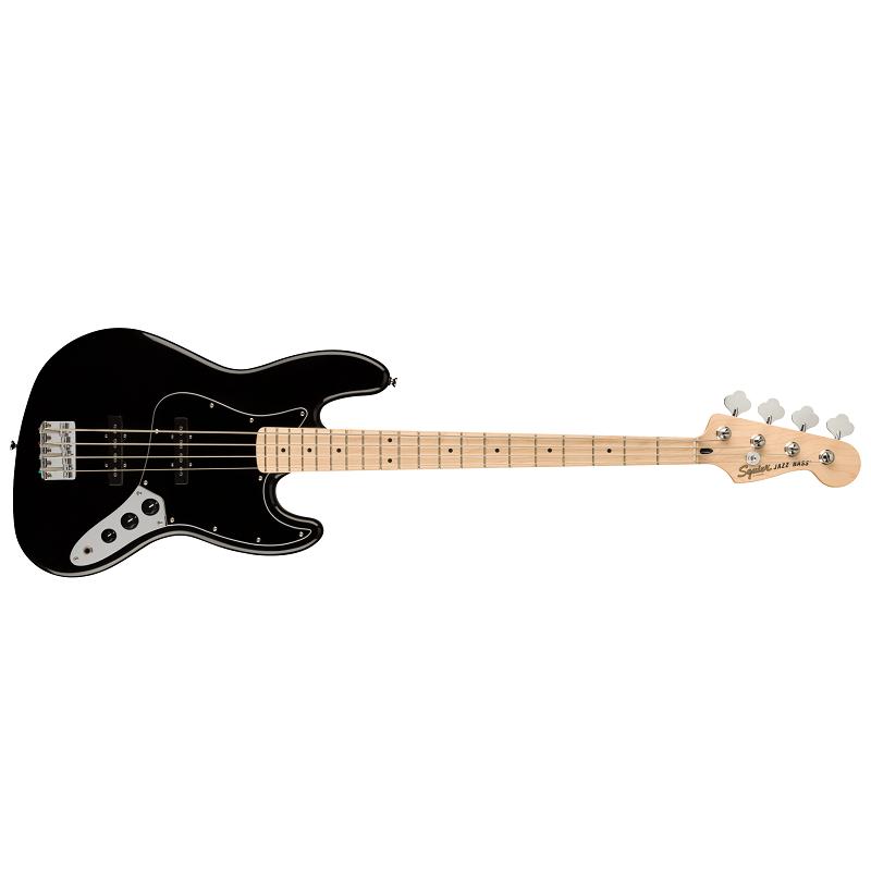 Fender Squier Affinity Jazz Bass MN BPG BLK Black Basso elettrico