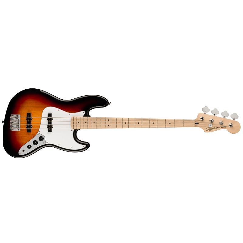 Fender Squier Affinity Jazz Bass MN WPG 3TS 3 Color Sunburst Basso elettrico NUOVO ARRIVO