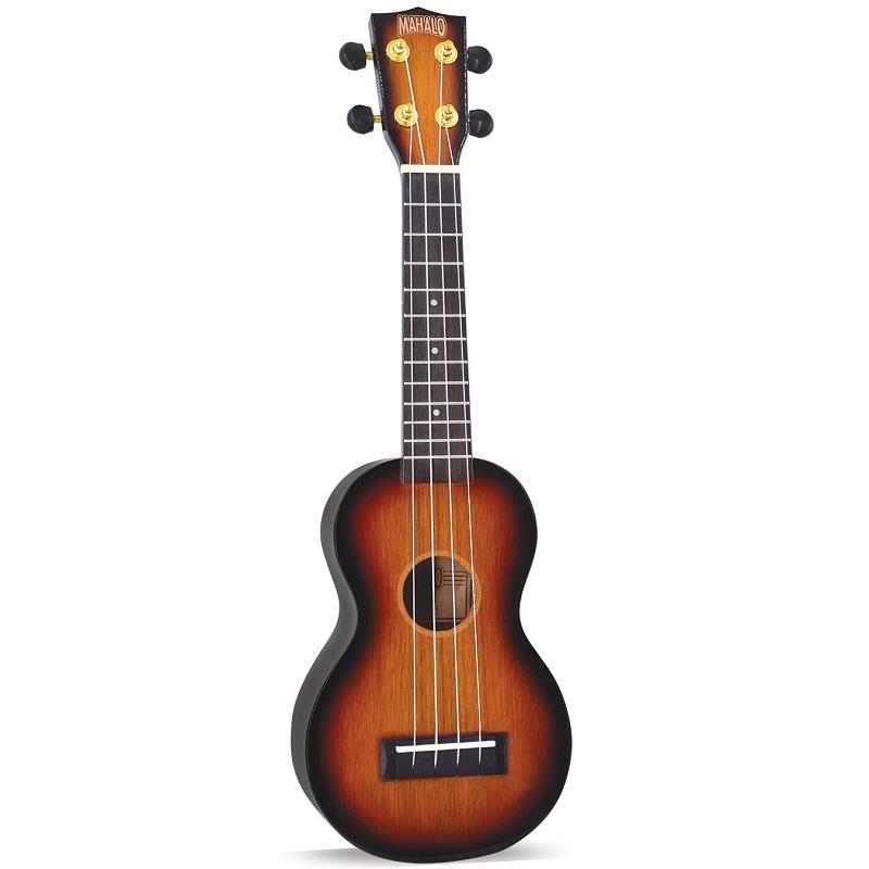 Mahalo Java MJ1 3TS Sunburst Ukulele soprano con Borsa