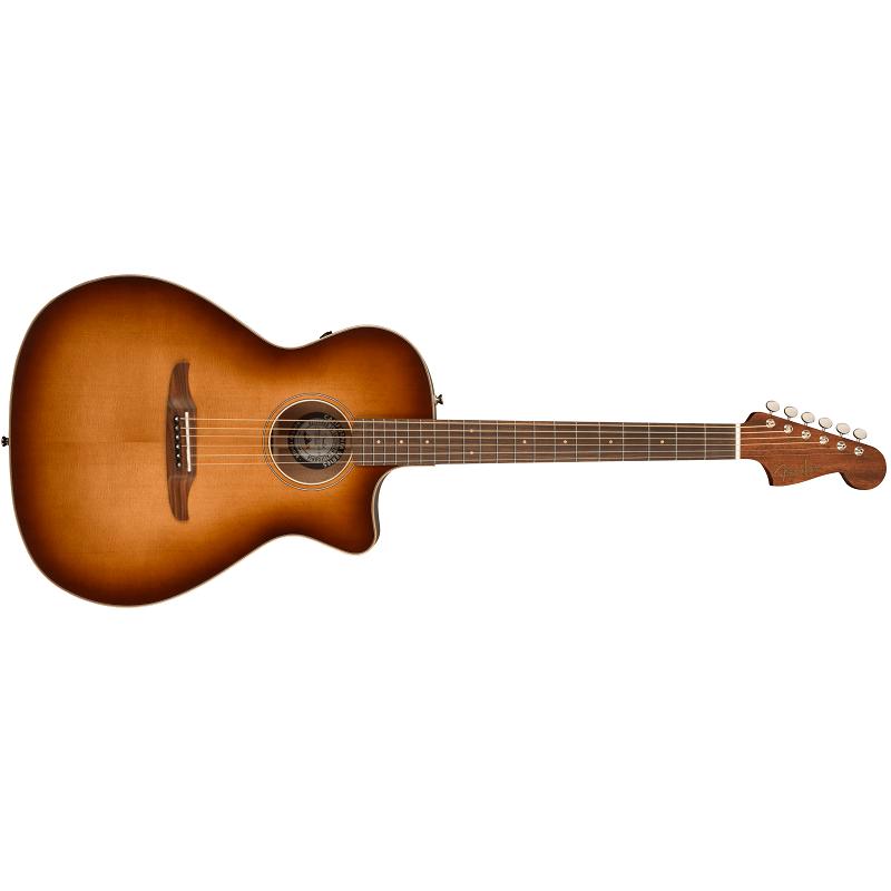 Fender Newporter Classic PF ACB Aged Cognac Burst Chitarra Acustica Elettrificata