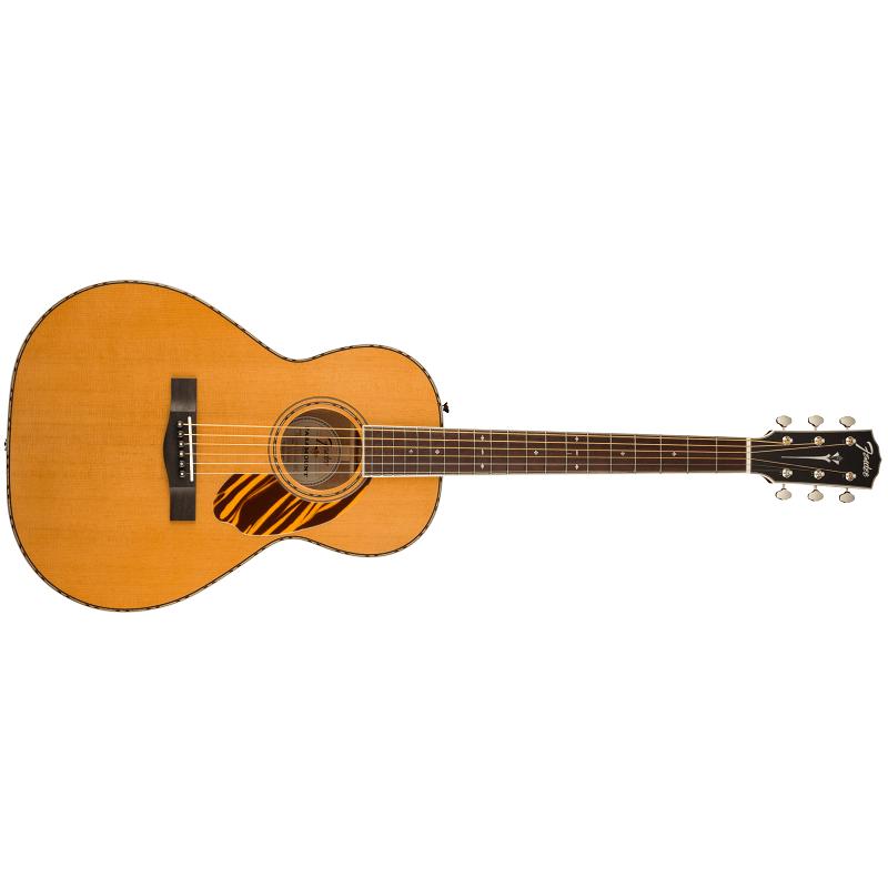 Fender Paramount PS-220E Parlor WC NAT Natural Chitarra acustica elettrificata