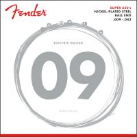 Fender 250L Super 250 Guitar Strings Nickel Plated Steel (ball end) Corde per chitarra elettrica