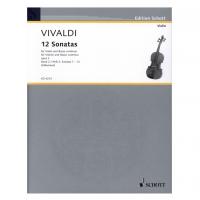 Vivaldi - 12 Sonatas for Violine and Basso continuo Op.2 Book 2 Sonatas 7-12
