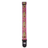 D'Addario Joe Satriani Woven Guitar Strap 50JS14 Paisley Purple Tracolla_3