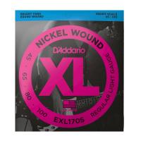 D'Addario EXL170S Regular Light Short Scale 045-100 Muta di corde per basso elettrico_1