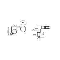 Parts Planet Mh Ae105 Cr Set Meccaniche L3+R3 Per Chitarra Elettrica/acustica_2