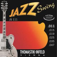 Thomastik JS111 Jazz Swing Medium Light Muta di Corde per chitarra elettrica_1