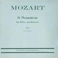 Mozart - 6 Sonaten fur Flote und Klavier Vol. 1 