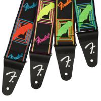 Fender Neon Monogrammed Strap Blue/Orange Tracolla_3