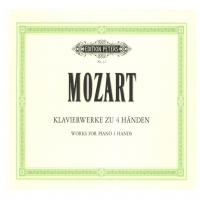 Mozart - Klavierwerke zu 4 Handen - Edition Peters 