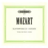 Mozart - Klavierwerke zu 4 Handen - Edition Peters 