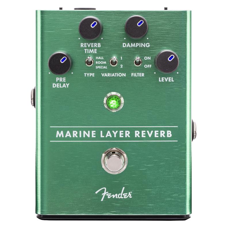 Fender Marine Layer Reverb Pedale per chitarra elettrica NUOVO ARRIVO