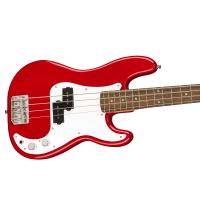 Fender Squier Mini Precision Bass LRL DKR Dakota Red Basso Elettrico NUOVO ARRIVO _4