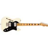 Fender Squier Classic Vibe Telecaster 70s Thinline MN OWT Olympic White Chitarra Elettrica