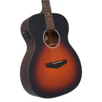 D'Angelico Premier Tammany LS Satin Vintage Sunburst Chitarra Acustica Elettrificata_3