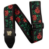 Ernie Ball 5318 Spanish Rose Jacquard Strap Tracolla_1