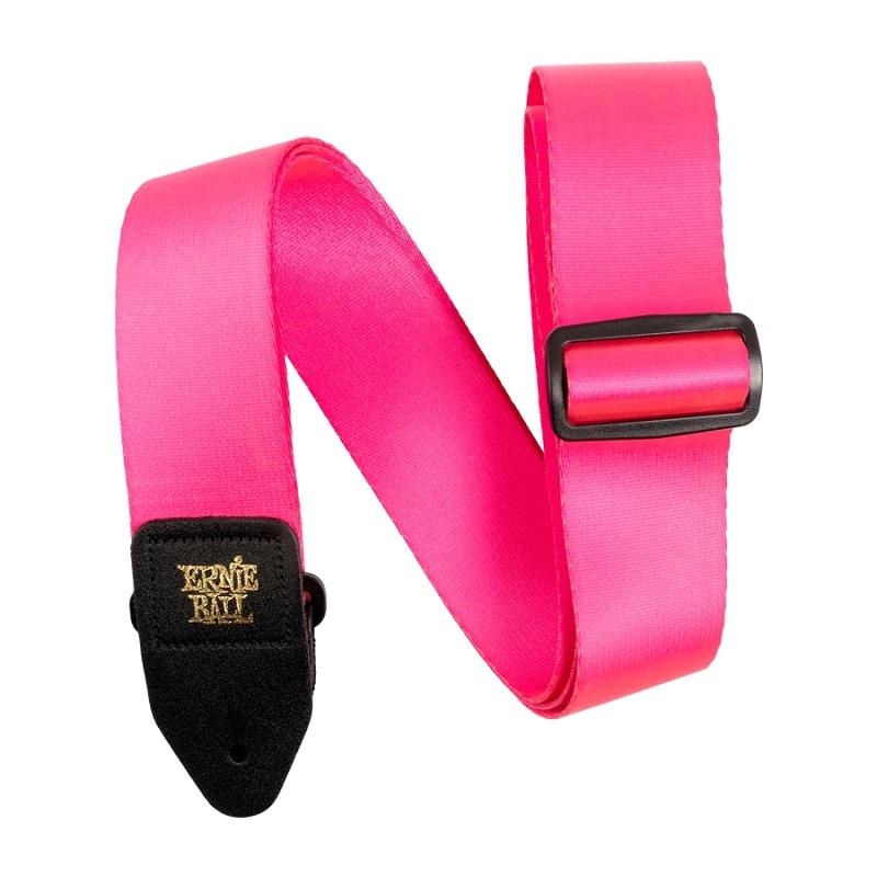 Ernie Ball 5821 Neon Pink Premium Strap Tracolla
