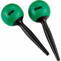 Nino Percussion NINO582GR Maracas in plastica Verde_1