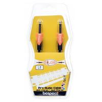 Bespeco SLSS100 Cavo jack stereo maschio 6,3 mm / jack stereo maschio 6,3mm 1m